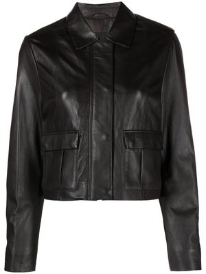 Arma Milla leather jacket - Brown