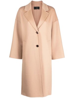 Arma single-breasted wool coat - Neutrals