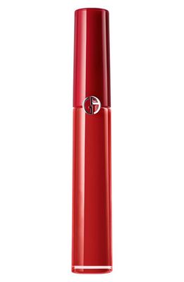 ARMANI beauty Lip Maestro Matte Liquid Lipstick in 420 Cardinal Red