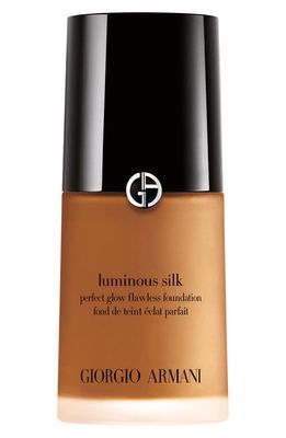 ARMANI beauty Luminous Silk Natural Glow Foundation in 10 Deep/golden 