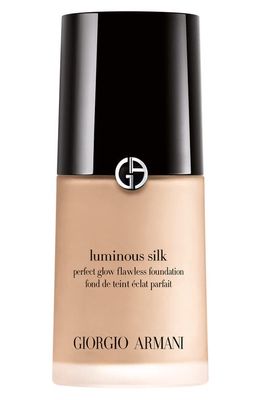 ARMANI beauty Luminous Silk Natural Glow Foundation in 2 Fair/peach 