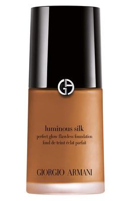 ARMANI beauty Luminous Silk Perfect Glow Flawless Oil-Free Foundation in 12 Deep/red