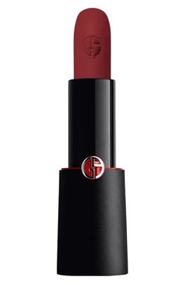 ARMANI beauty Rouge d'Armani Matte Lipstick in 201 Nightberry/scarlet Red