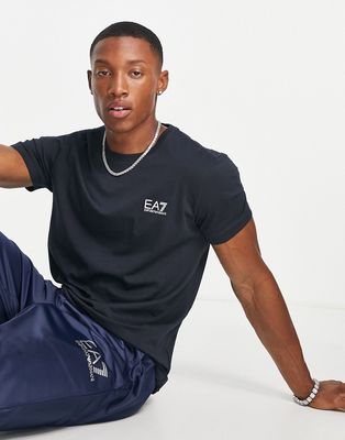Armani EA7 core ID logo t-shirt in navy