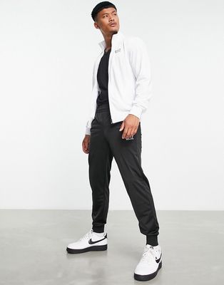 Armani EA7 core ID tricot tracksuit in black/ white-Multi