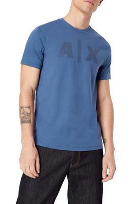 Armani Exchange A/X Logo T-Shirt in True Navy