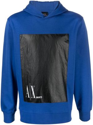 Armani Exchange AX Beats hoodie - Blue