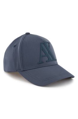 Armani Exchange AX Logo Baseball Cap in Endive