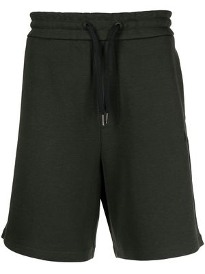 Armani Exchange drawstring track shorts - Green