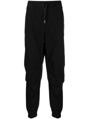 Armani Exchange drawstring-waist track pants - Black