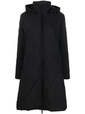 Armani Exchange hooded padded coat - Black