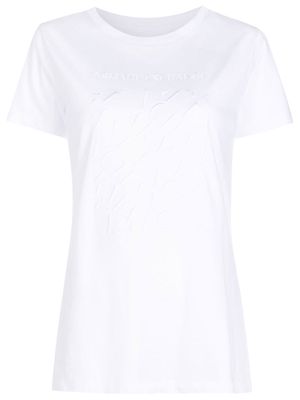 Armani Exchange jersey-knit cotton T-Shirt - White