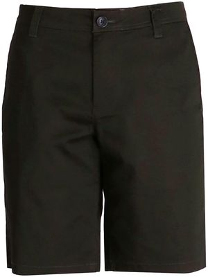 Armani Exchange logo-tag bermuda shorts - Black