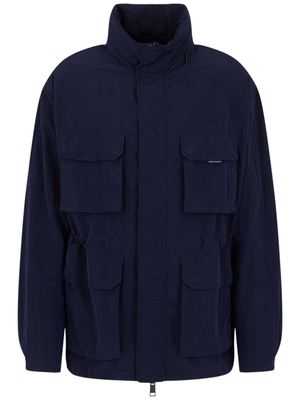 Armani Exchange multi-pocket lightweight jacket - Blue