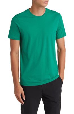 Armani Exchange Pima Cotton T-Shirt in Verdant Green