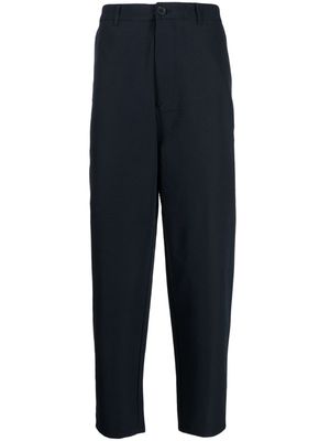 Armani Exchange pinstripe tailored trousers - Blue