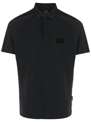 Armani Exchange regular fit polo shirt - Blue