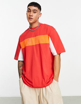 Armani Exchange relaxed fit T-shirt in orange
