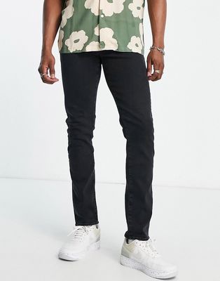 Armani Exchange skinny fit jeans in black