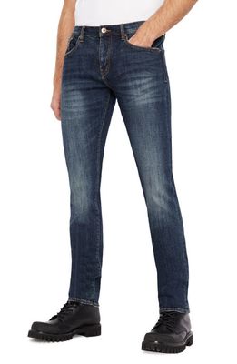 Armani Exchange Slim Fit Jeans in Indigo