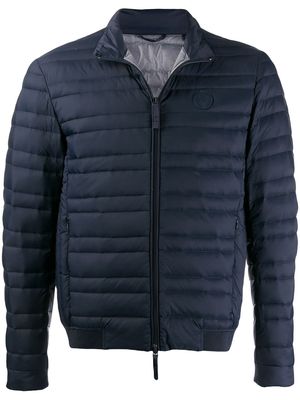 Armani Exchange slim-fit puffer jacket - Blue
