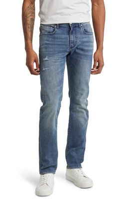 Armani Exchange Slim Fit Straight Leg Jeans in Indigo Denim