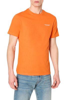 Armani Exchange Small Logo Graphic T-Shirt in Flame