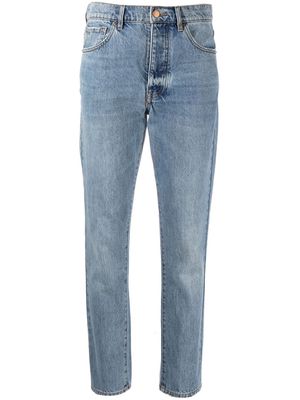 Armani Exchange stonewash straight-leg jeans - Blue