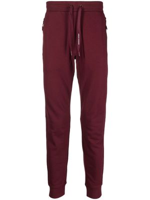 Armani Exchange zip-pocket tapered track pants