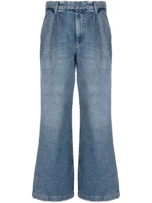 ARMARIUM bootcut pleated jeans - Blue