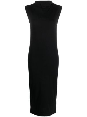 ARMARIUM fitted sleeveless midi dress - Black