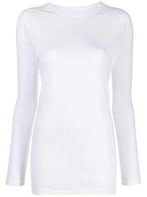 ARMARIUM long-sleeve cotton T-shirt - White