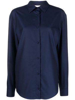 ARMARIUM long-sleeve wool shirt - Blue