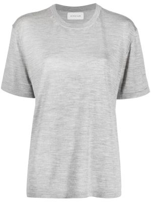 ARMARIUM mélange wool-blend T-shirt - Grey