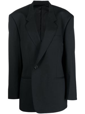 ARMARIUM oversize double-breasted wool blazer - Black