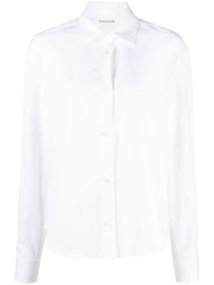 ARMARIUM plain cotton shirt - White