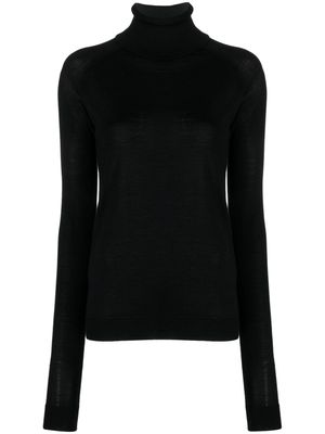 ARMARIUM roll-neck fine-knit jumper - Black