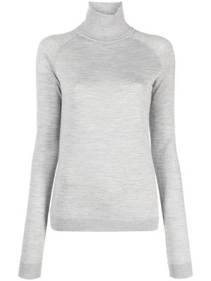 ARMARIUM roll-neck fine-knit jumper - Grey