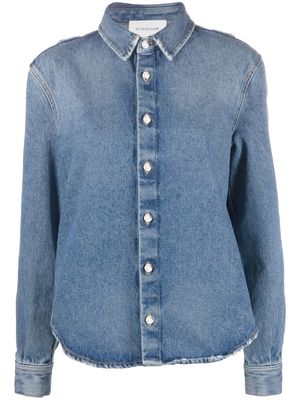 ARMARIUM washed denim shirt - Blue