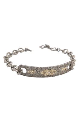 Armenta Armento Old World Diamond Pavé Bracelet in Yellow Gold