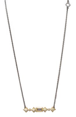 Armenta Crivelli Bar Pendant Necklace in Gold