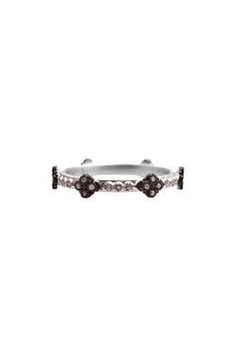Armenta New World Diamond Stack Ring in Silver