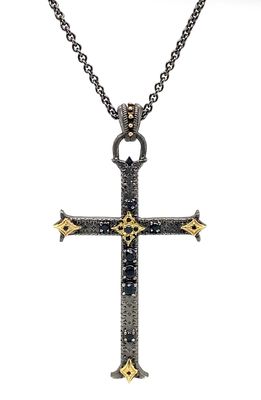 Armenta Romero Crivellie Cross Pendant Necklace in Silver