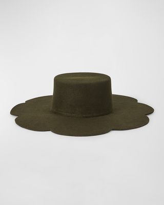 Arne Felt Wide-Brim Hat