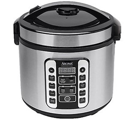 Aroma Digital Cool-Touch Rice Cooker & Food Ste amer