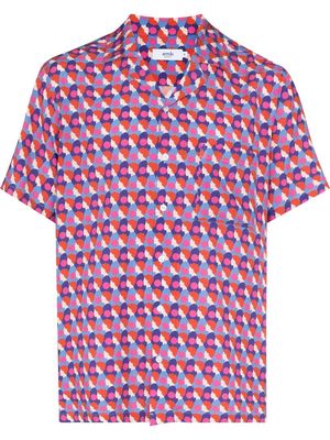 Arrels Barcelona bubblegum graphic-print short-sleeved shirt - Pink