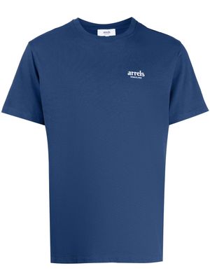 Arrels Barcelona graphic-print cotton T-shirt - Blue