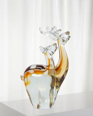 Arroyo Deer Art Glass Figurine