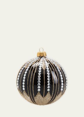 Art Deco Ball Christmas Ornament