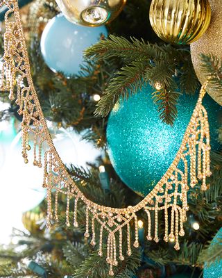 Art Deco Jewel Christmas Garland - 18"